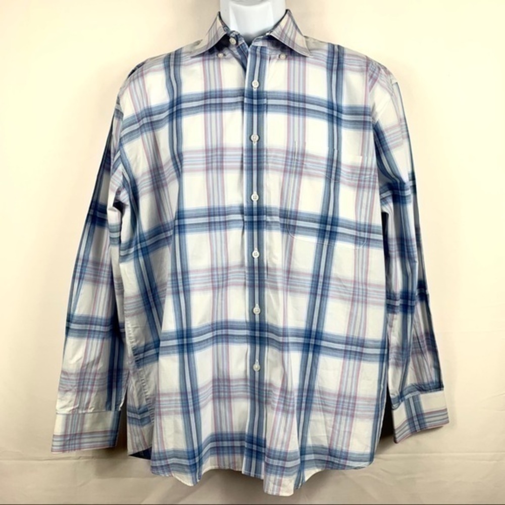 Alan Flusser Men’s Casual shirt multicolored M